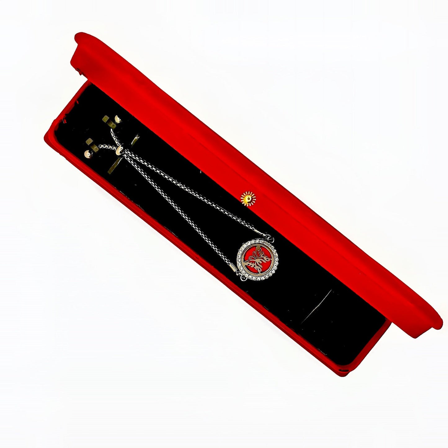 Red Premium Box For Bracelet