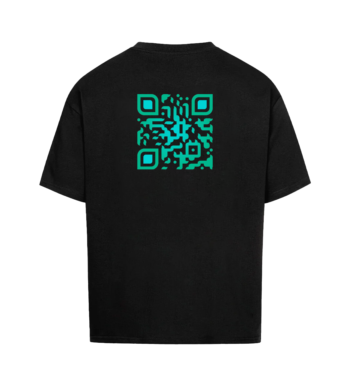 OCEAN Oversized QR Code Shirt Unisex