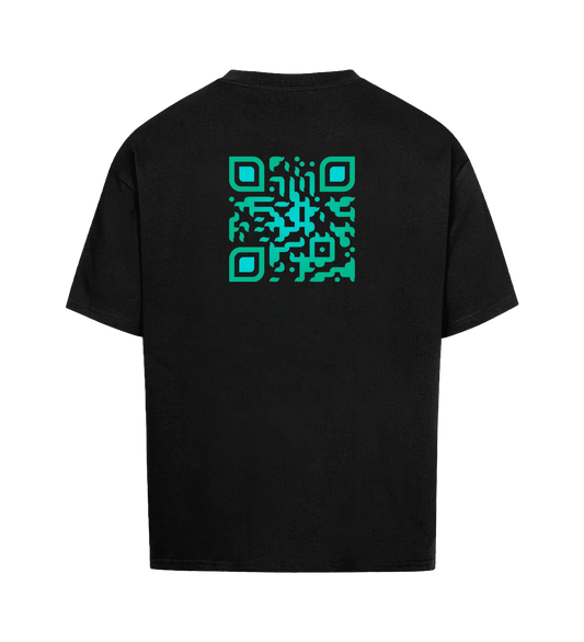 OCEAN Oversized QR Code Shirt Unisex