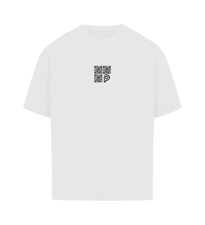 WANNA HANG OUT? Oversized QR Code Shirt Unisex